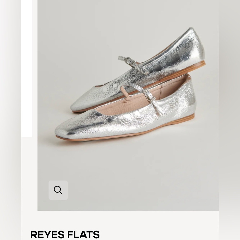 Dolce Vita Silver Reyes Flats